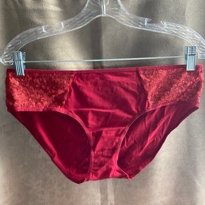 NWT Victoria’s Secret Hiphuggers with sequins